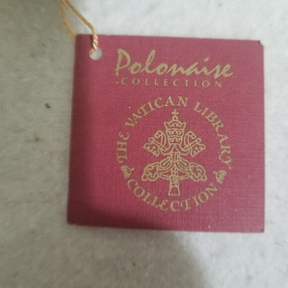 The Garden of Mary Vatican Library Collection Blown‎ Ornament floral white gold - Picture 5 of 9